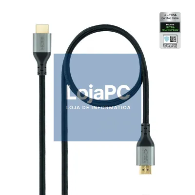 Nanocable Cabo HDMI 2.1 CERTIFICADO ULTRA HS 1 M