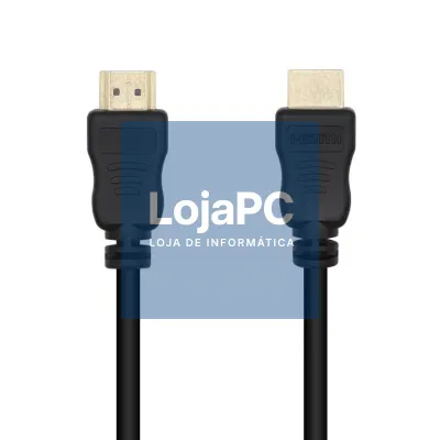 Aisens Cabo HDMI V1.4 A/M-A/M CCS 2.0m Preto