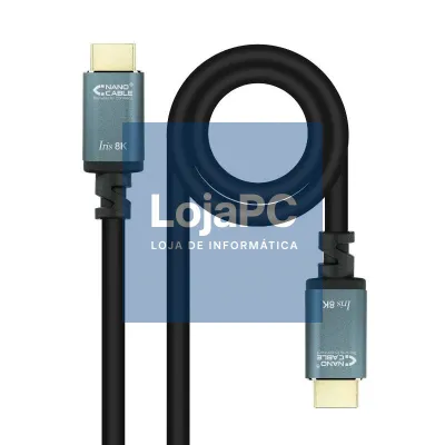 Nanocable Cabo HDMI 2.1 IRIS 8K M-M 10 metros