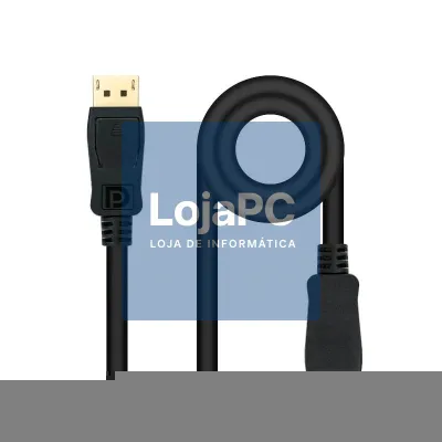 Nanocable Cabo Displayport 1.4 DP/M-DP/M 2,0m