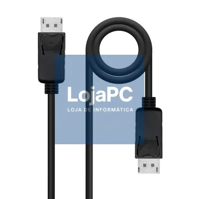 Nanocable Cabo Displayport 1.2 CCS DP/M-DP/M 1,0m