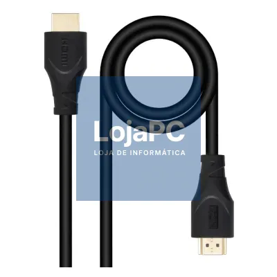 Nanocable Cabo HDMI V1.4 CCS, A/M-A/M, 3 M