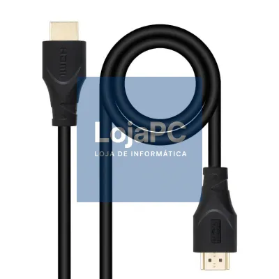 Nanocable Cabo HDMI V1.4 CCS, A/M-A/M, 5 M