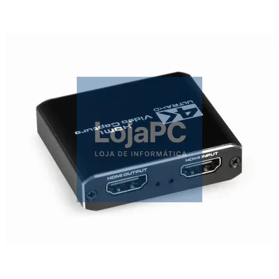 Gembird Capturador HDMI USB, 4K, paso sinal HDMI