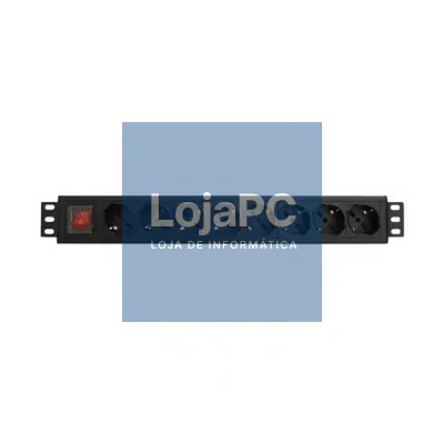 WP Extensão 19" 8 Tomadas Schuko