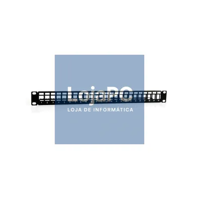 2LAN Patch Panel 19" Vacio 24 Portas UTP