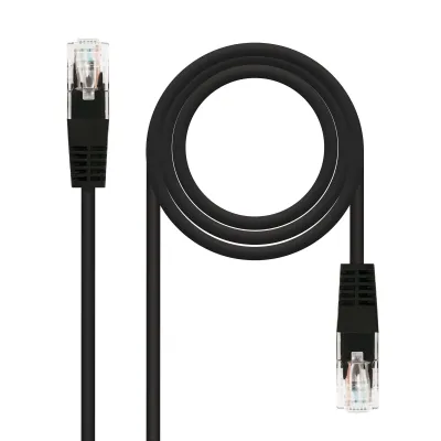 Nanocable Cabo de rede categoria 5 UTP 2 M Preto