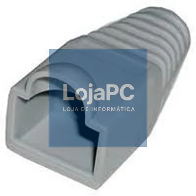 Nanocable Capa Conector RJ45 Plastico Cinzento 10 Und