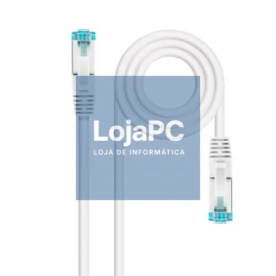 Nanocable Cabo de rede cat. 7 LSZH/SFTP 25 CM Branco