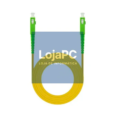 Nanocable Cabo fibra SC/APC LSZH Amarelo 5m