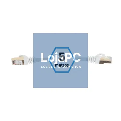 iggual Cabo de rede cat7 SFTP LSZH 5 metros branco