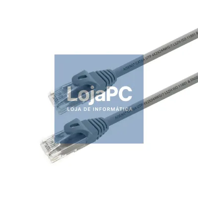 Aisens Cabo de rede Rj45 Cat.6A Utp Cinzento 5.0M