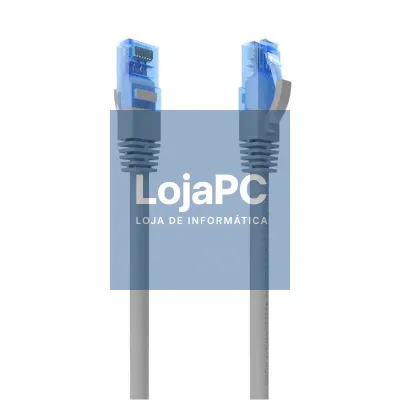 Aisens Cabo RJ45 Cat.6 UTP AWG26 CCA Cinzento 0.5M