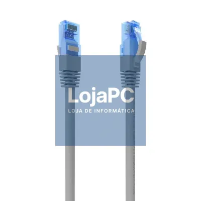 Aisens Cabo RJ45 CAT.6 UTP AWG26 CCA Cinzento 1.0M