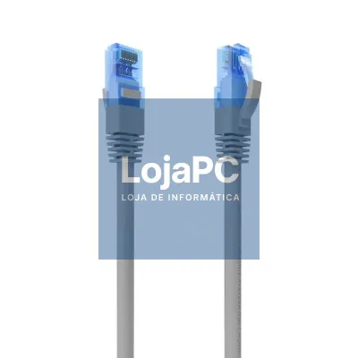 Aisens Cabo RJ45 Cat.6 UTP AWG26 CCA Cinzento 3.0M