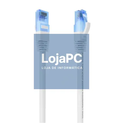 Aisens Cabo RJ45 CAT.6 UTP AWG26 CCA Branco 10m