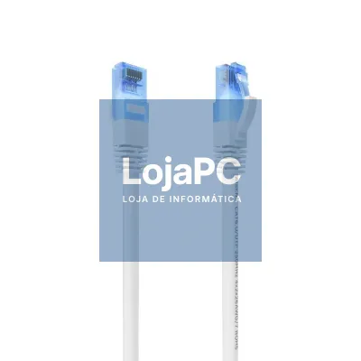 Aisens Cabo RJ45 CAT.6 UTP AWG26 CCA Branco 30cm