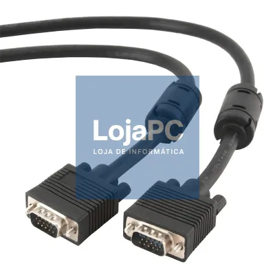 Gembird Cabo Comutador VGA 3 Mts Preto