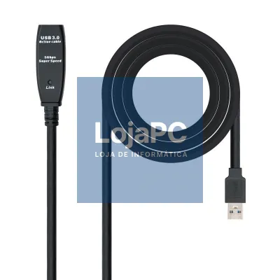 Nanocable Cabo USB 3.0 Prolong. Amplificador 5 m
