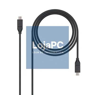 Nanocable Cabo USB 3.1 Gen210Gbps USB-C A USB-C