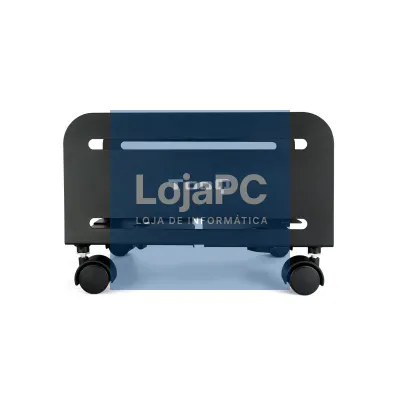 TooQ Suporte para CPU de CHÃO com rodas preto