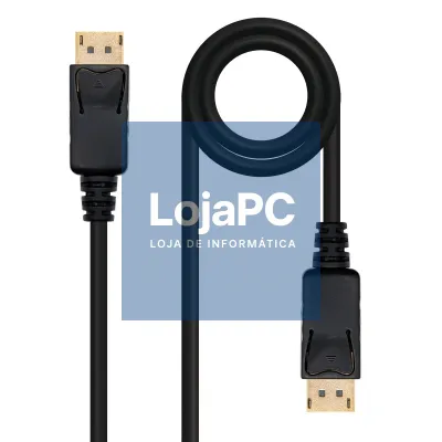 Nanocable Cabo Displayport DP/M-DP/M, 1,5 M