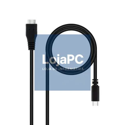 Nanocable Cabo USB 3.0, USB-C/M-Micro B/M 1 m