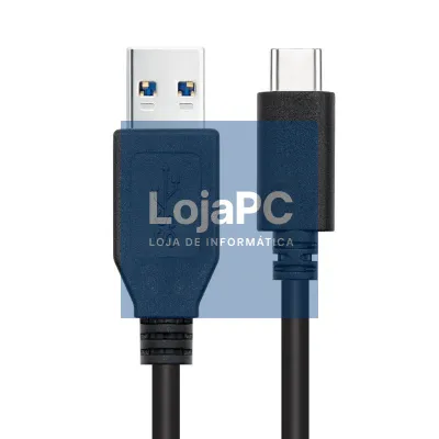 Nanocable Cabo USB 3.1 Gen2 USB-C/M-A/M 2M