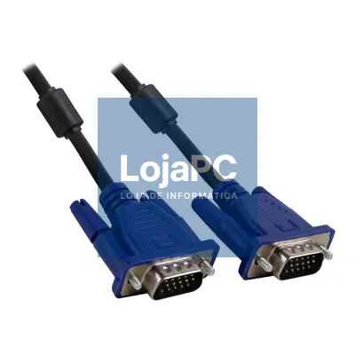 iggual Cabo comutador VGA (M-M) 2 metros preto