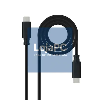 Nanocable Cabo USB 3.1GEN2 5A USB-C/M-USB-C/M 2 M