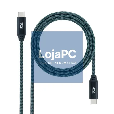 Nanocable Cabo USB 3.2 Gen2x2 100W 4K USB-C 1m