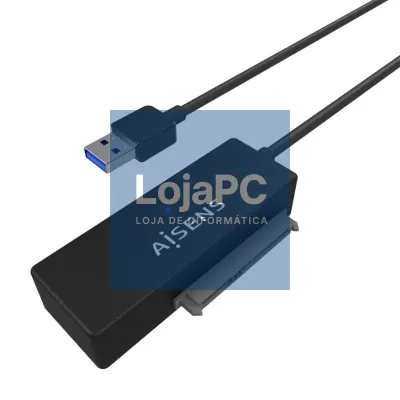 Aisens Adaptador SATA a USB-A 3.0 Discos 2.5/3.5