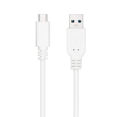 Nanocable Cabo USB 3.1 Gen2 USB-C/A 0,5 M Branco