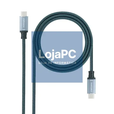 Nanocable Cabo USB 3.1GEN2 5A USB-C-M-USB-C-M 3M