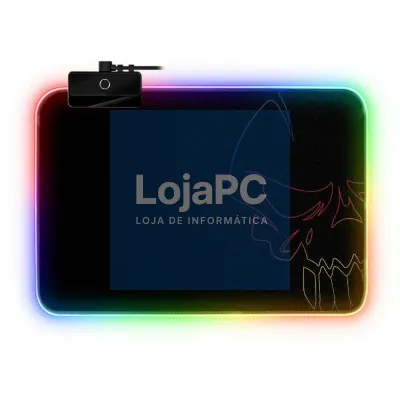 Spirit of Gamer Tapete de rato Darkskull RGB-M
