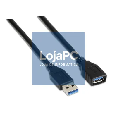 Aisens Cabo USB 3.0 Tipo A/M-A/H preto 1.0m