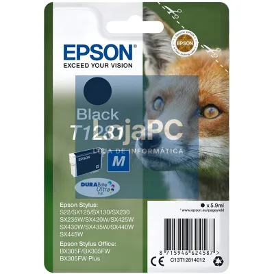 Epson Tinteiro T1281 Preto