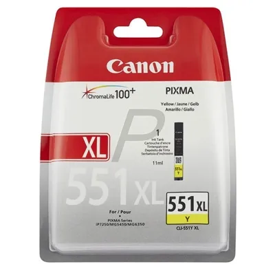 Canon Tinteiro CLI-551Y XL Amarelo