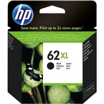 HP Tinteiro 62XL Preto