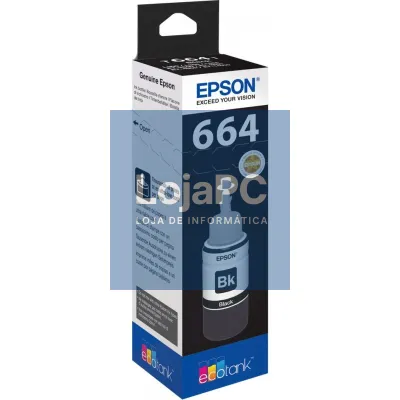 Epson Frasco de tinta Ecotank T6641 Preto