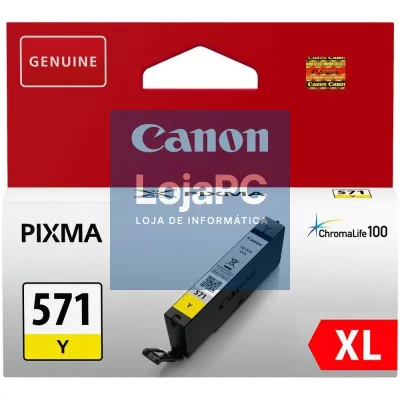 Canon Tinteiro CLI-571YL XL Amarelo