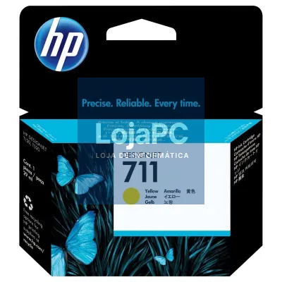 HP Tinteiro 711 Amarelo