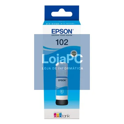 Epson Frasco de tinta Ecotank 102 Ciano