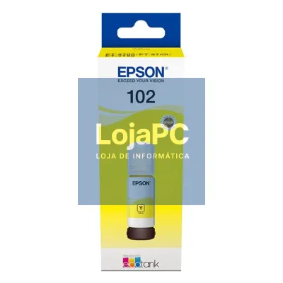 Epson Frasco de tinta Ecotank 102 Amarelo