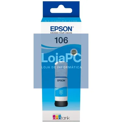 Epson Frasco de tinta Ecotank 106 Ciano