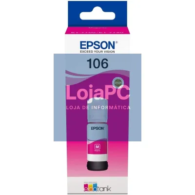 Epson Frasco de tinta Ecotank 106 Magenta