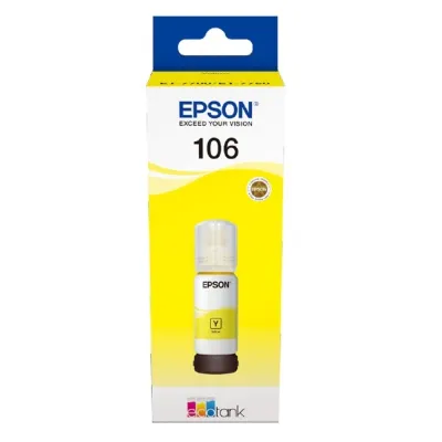 Epson Frasco de tinta Ecotank 106 Amarelo