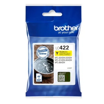 Brother Tinteiro LC422Y Amarelo
