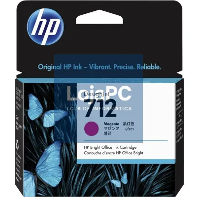 HP Tinteiro 712 Magenta