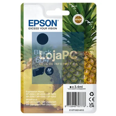 Epson Tinteiro 604 Preto
